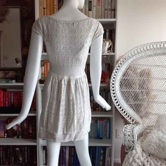 American eagle outfitters knitted white dress P88 - Picture 9 of 13